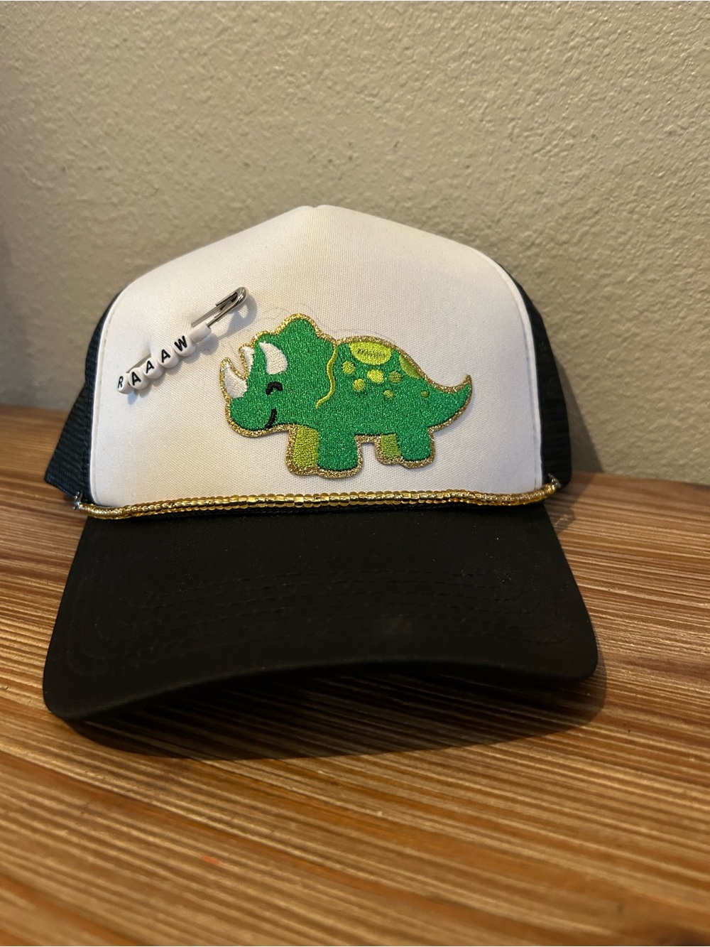 Women’s Custom Dinosaur Patch Trucker Hat